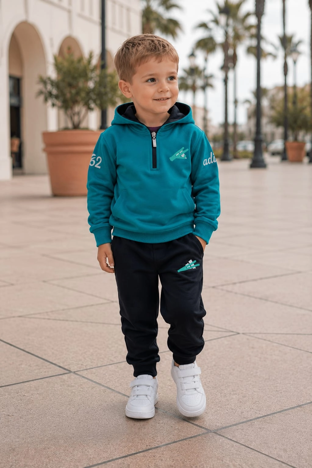 Erkek Çocuk Spor Takım Kapüşonlu