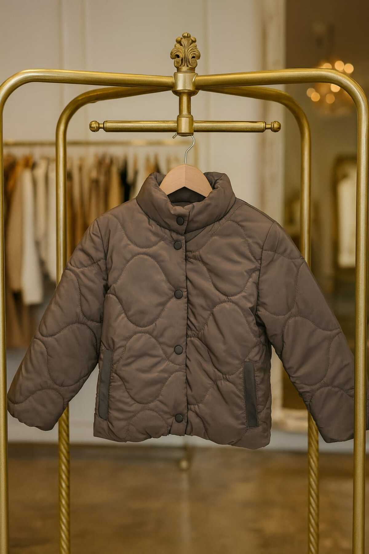Unisex Çocuk Mont