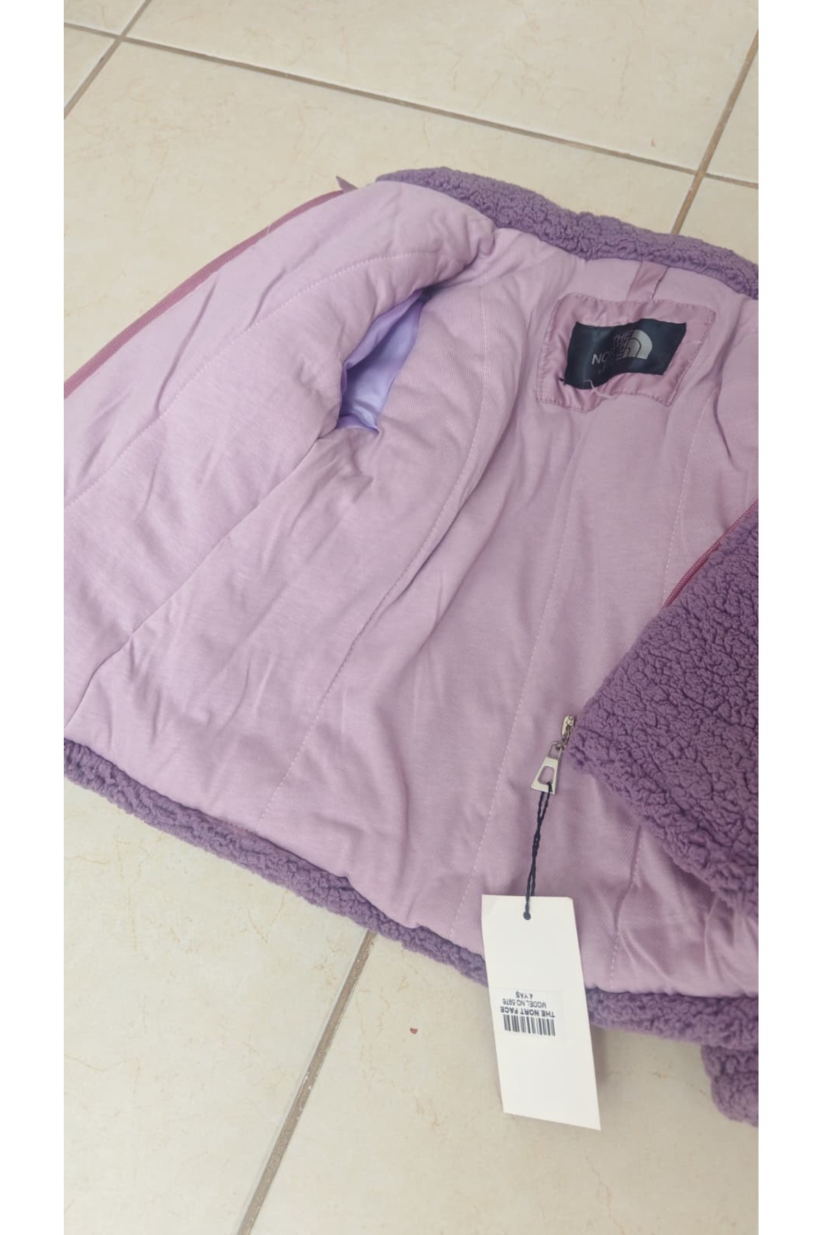 Kız Çocuk Peluş Mont