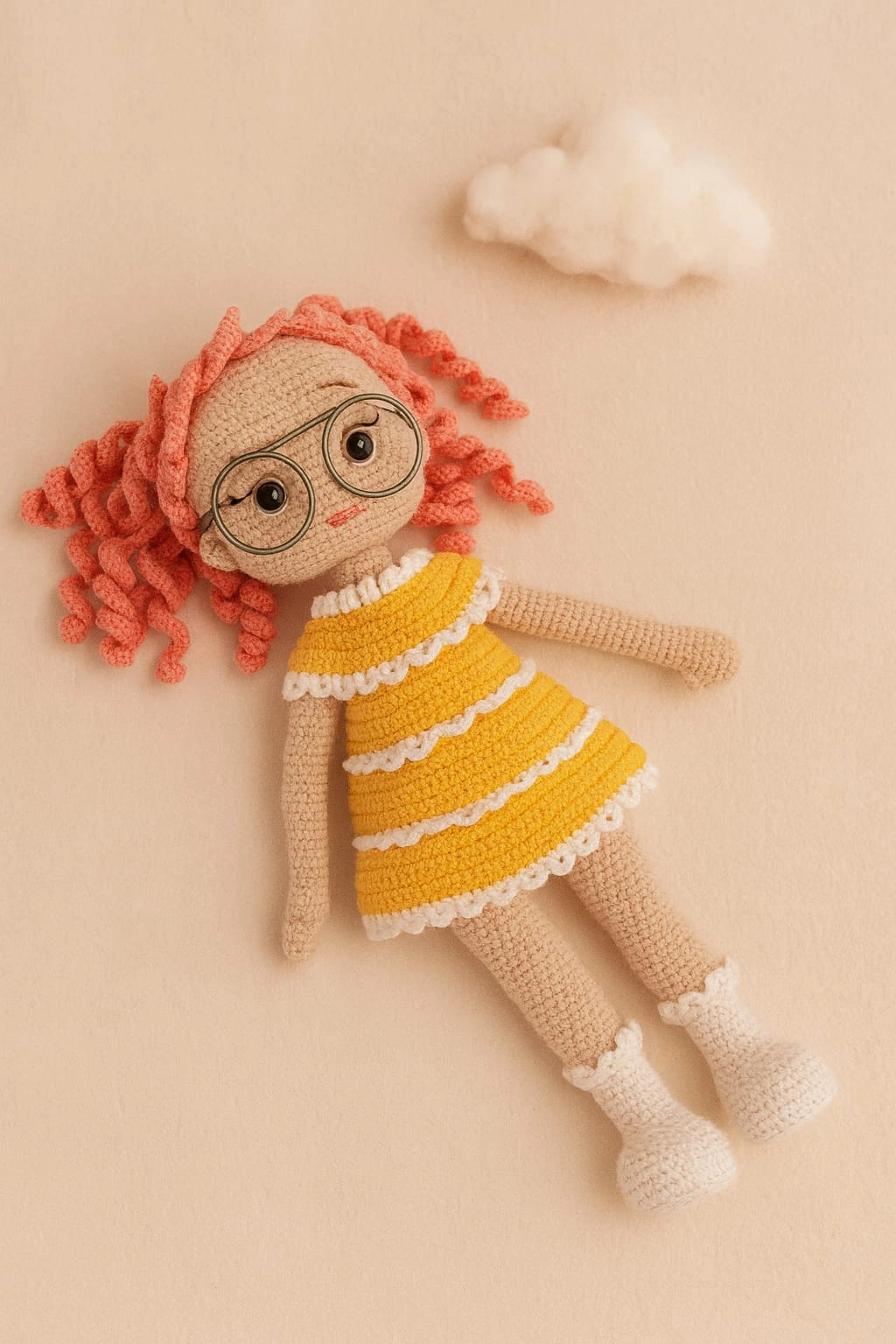 El Yapımı Amigurumi Oyuncak – %100 Pamuk İp ile Örülmüştür