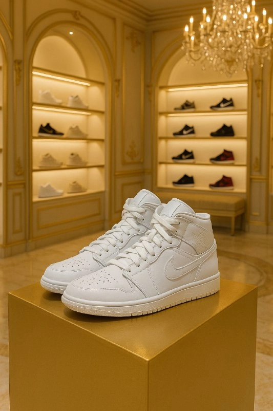 Nike Air Jordon Mid White 