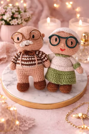 El Yapımı Amigurumi Oyuncak – %100 Pamuk İp ile Örülmüştür